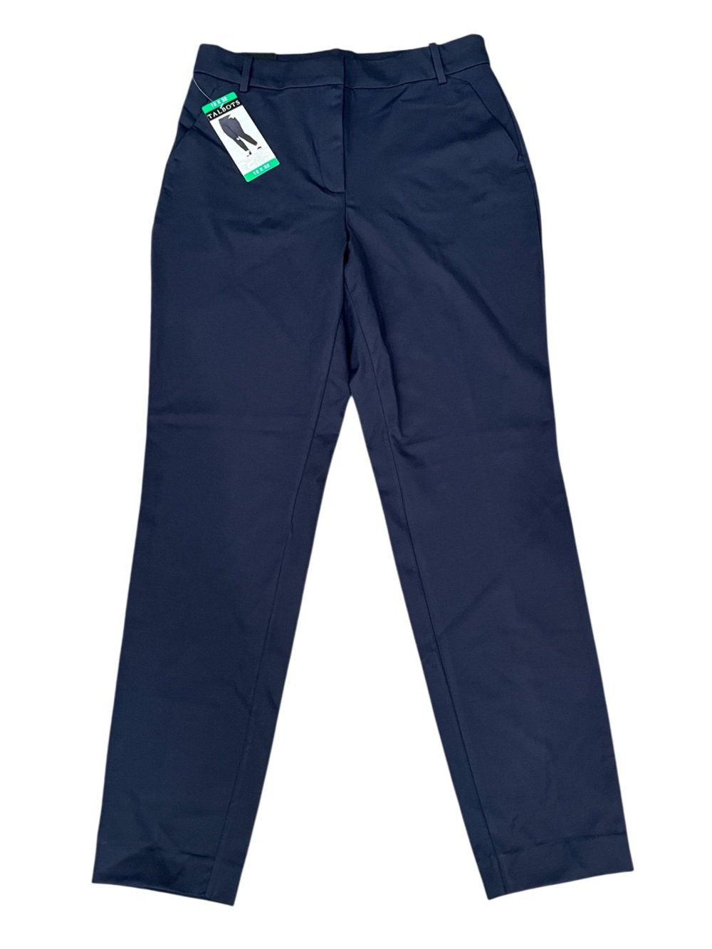 NWT Talbots Navy Blue Dress Pants 12 x 32